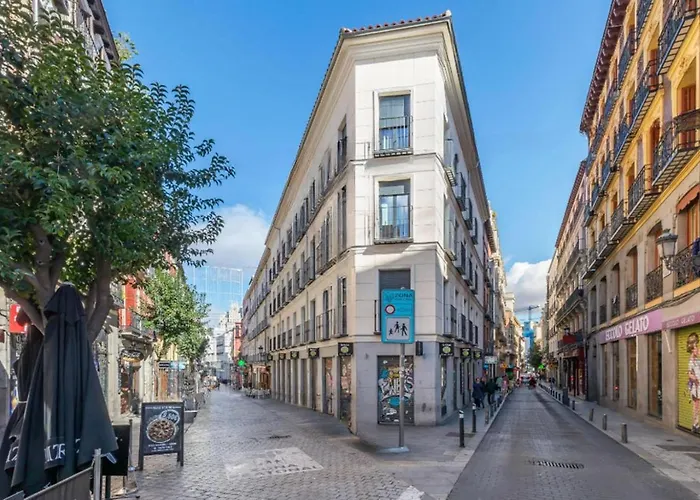 Spacious flat puerta del sol